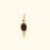 Birthstone Hanger | Gold plated brass